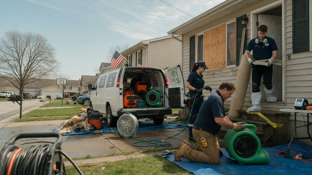 Water Damage Restoration in Hickory, MS near me